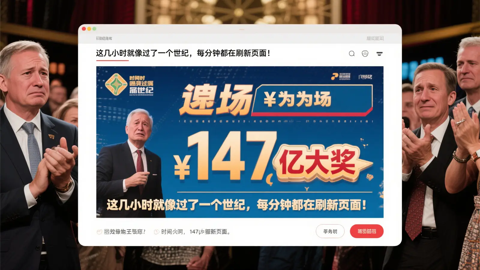 147亿！全球彩票史上最高奖金揭晓 开奖意外延后数小时