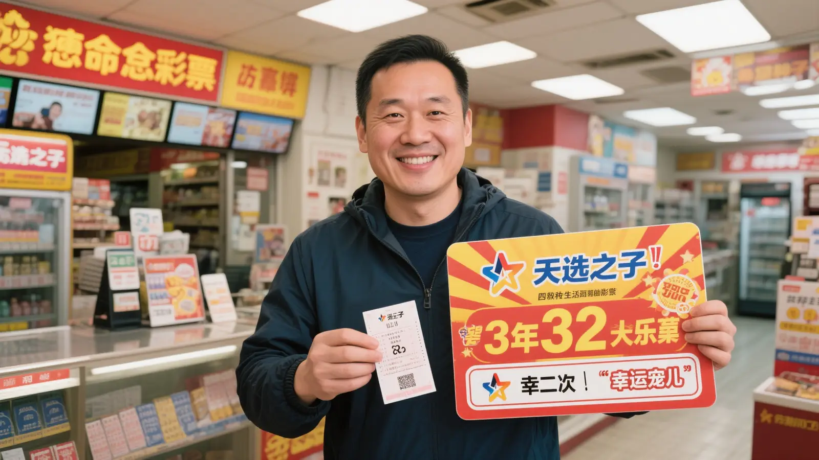 奇迹再现！男子3年内两夺大乐透巨奖：总揽1723万
