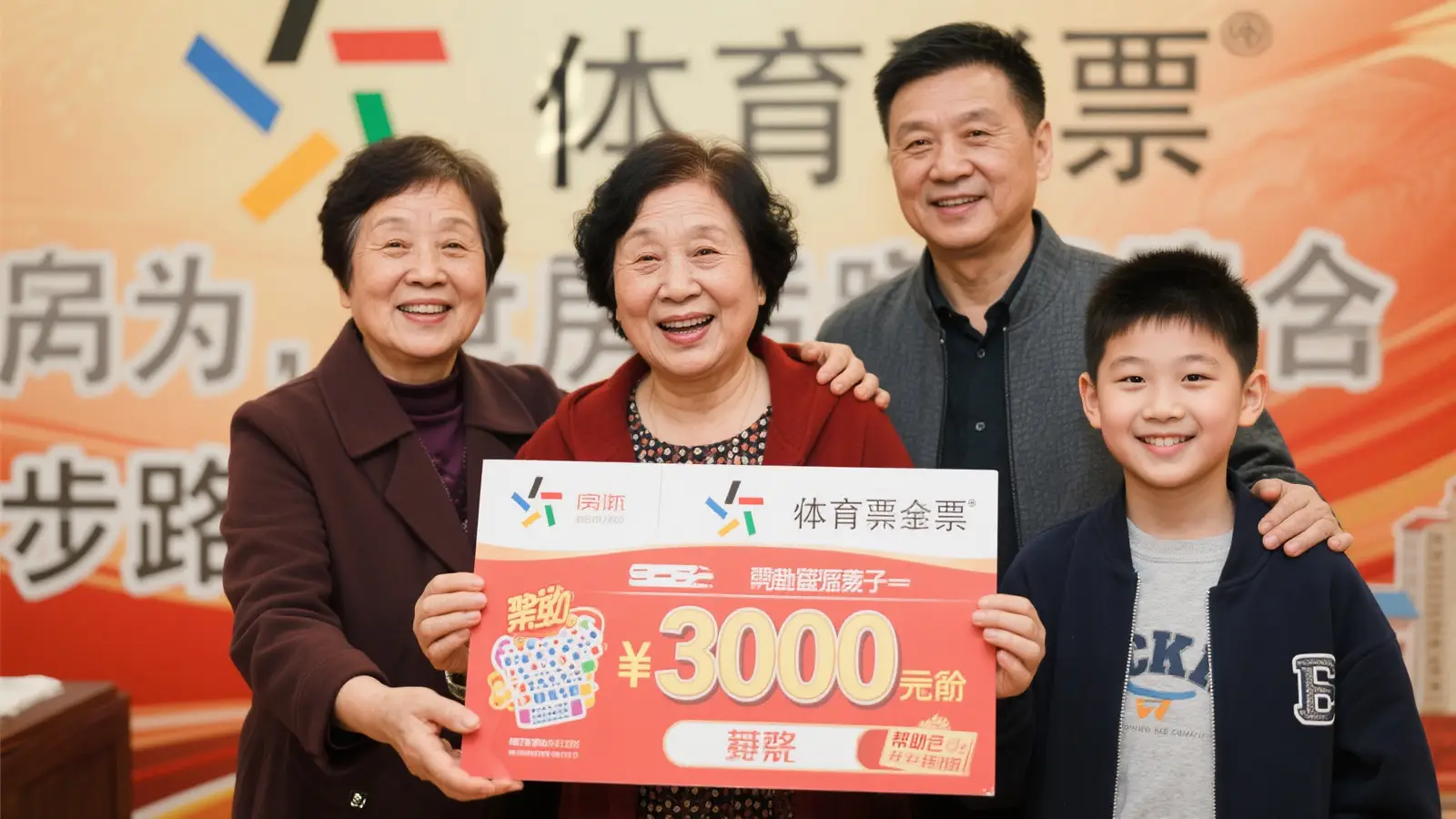 女子4元小投注中体彩500万：奖金助力儿女安家
