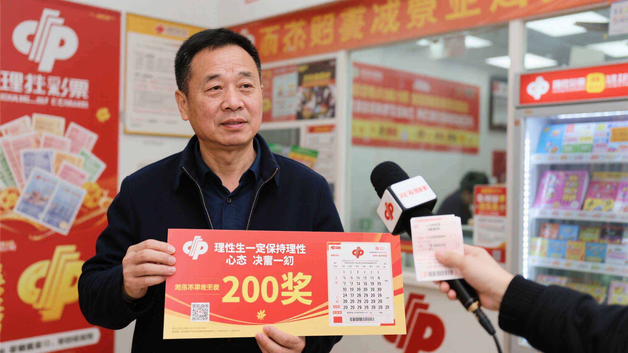 十年购彩路，男子终揽大乐透千万大奖，誓言继续坚持