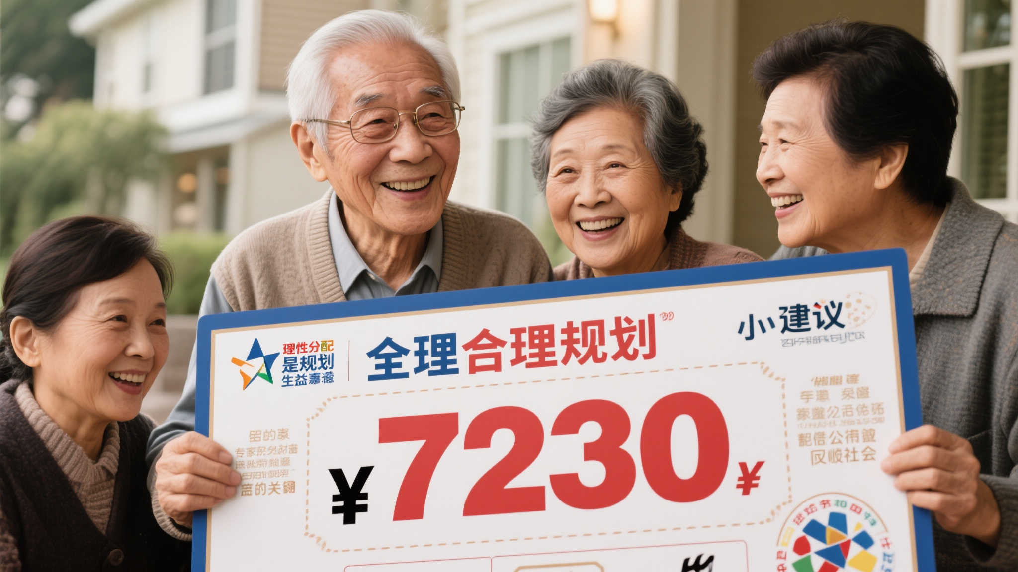 老彩民喜中723万大奖 担心情绪失控拉儿子陪同领奖